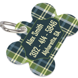 Pet Tag Bone - Double Sided Personalised Printing Queensland